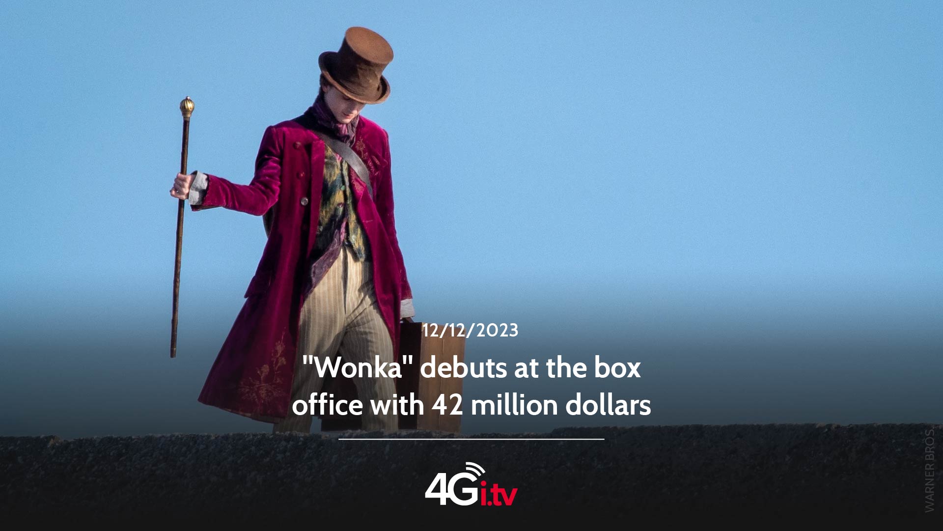 Lesen Sie mehr über den Artikel “Wonka” debuts at the box office with 42 million dollars