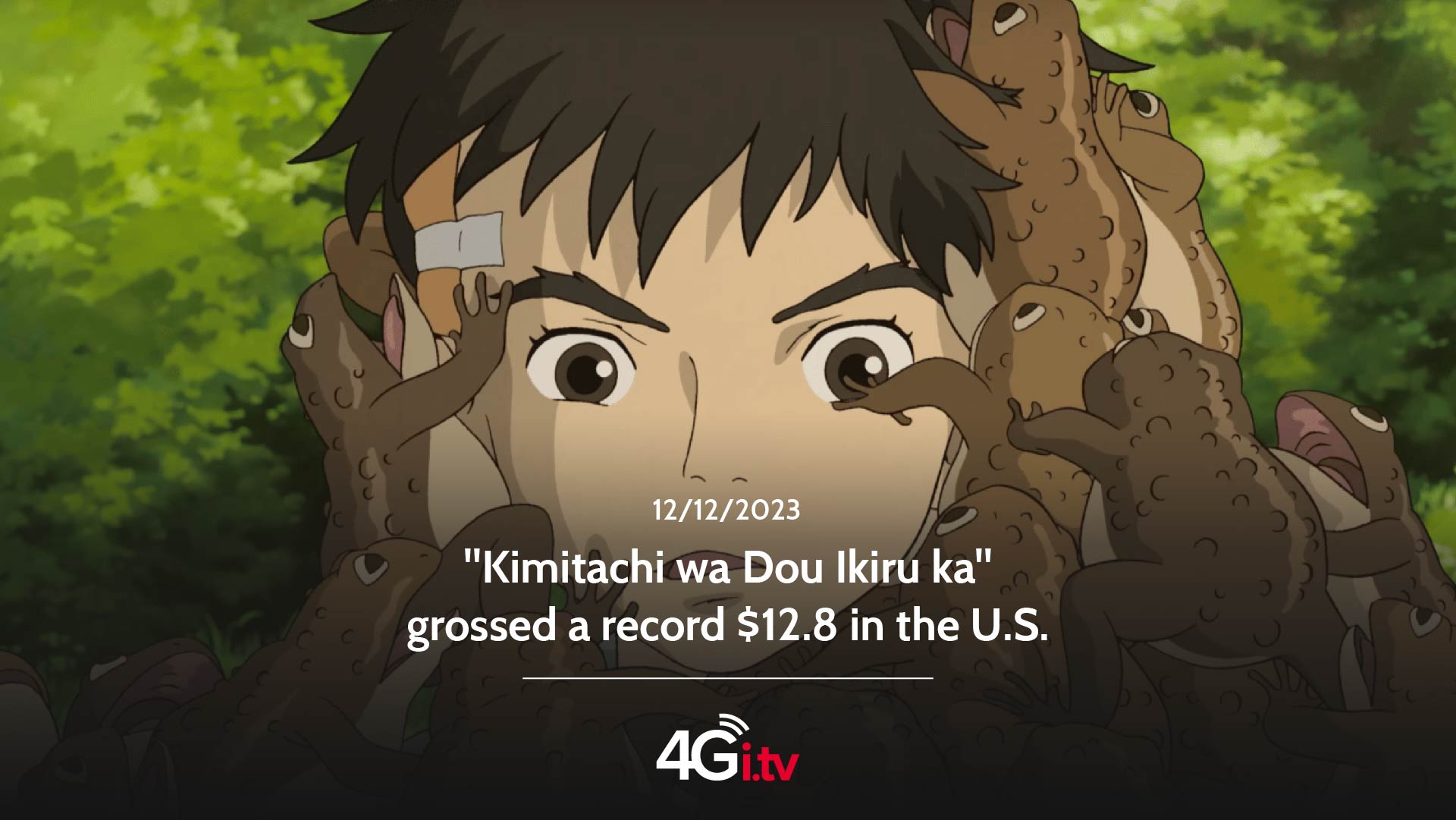 Read more about the article “Kimitachi wa Dou Ikiru ka” grossed a record $12.8 in the U.S.