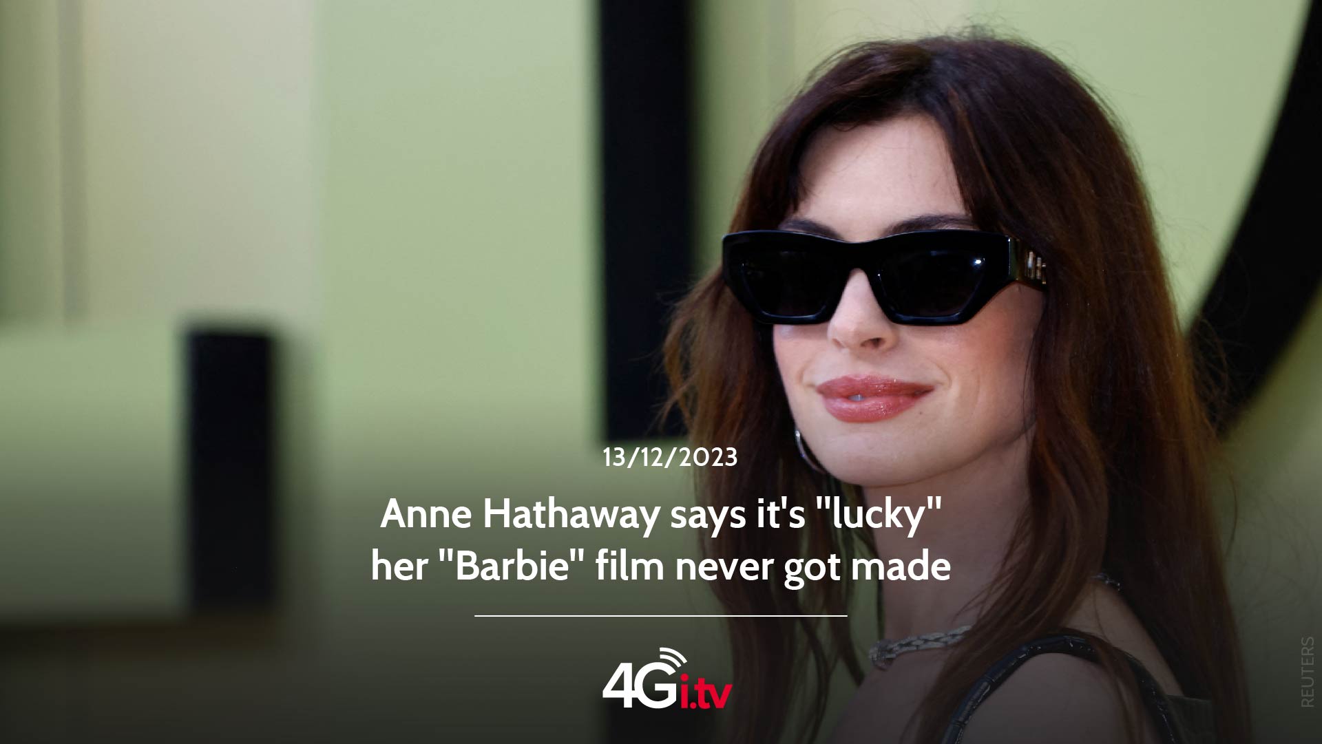 Read more about the article Anne Hathaway says it’s “lucky” her “Barbie” film never got made