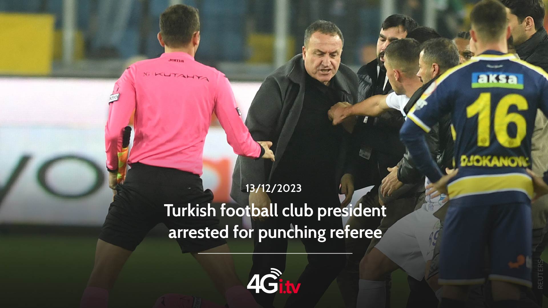 Lesen Sie mehr über den Artikel Turkish football club president arrested for punching referee