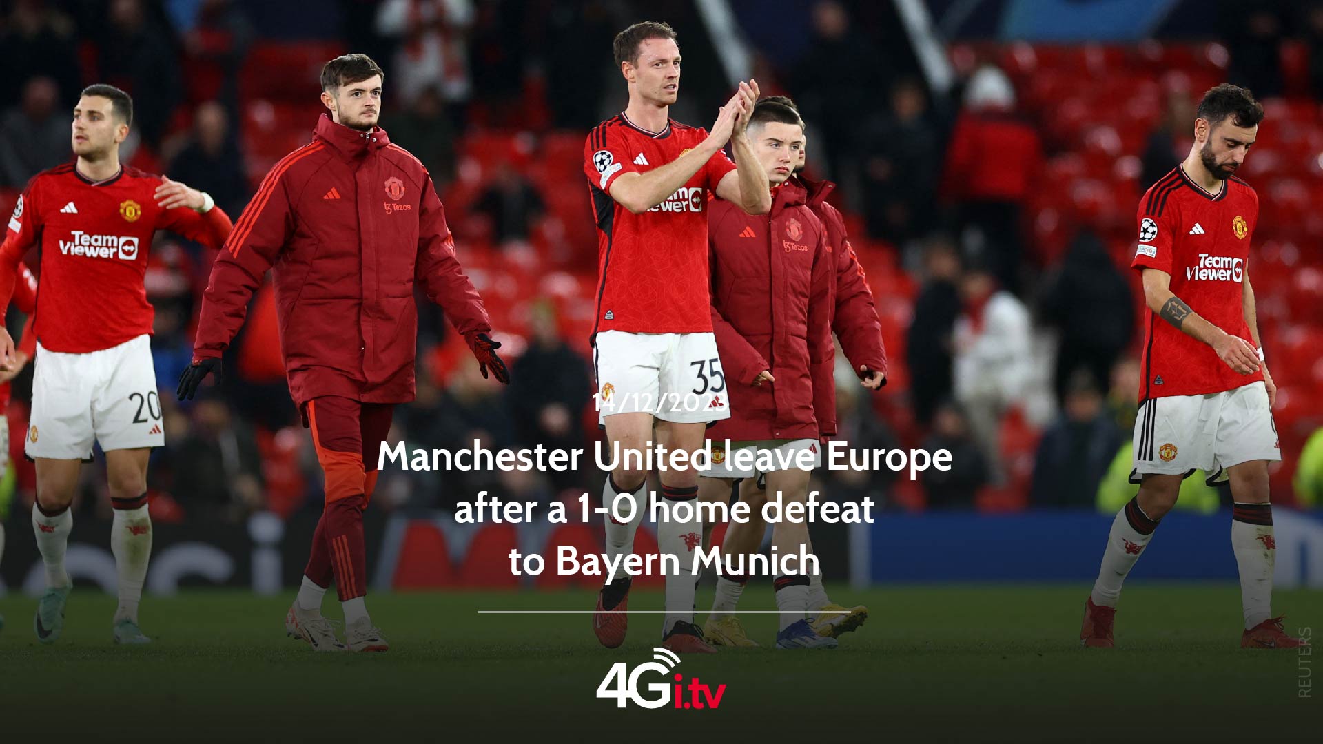 Read more about the article Manchester United leave Europe after a 1-0 home defeat to Bayern Munich