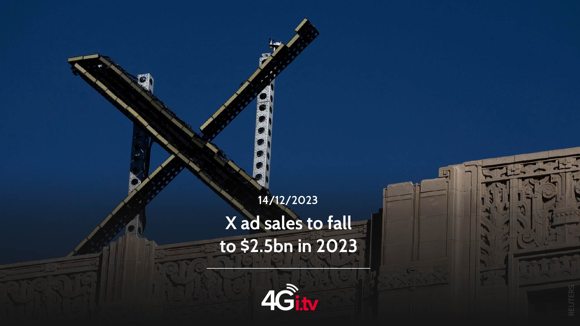 Read more about the article X ad sales to fall to $2.5bn in 2023