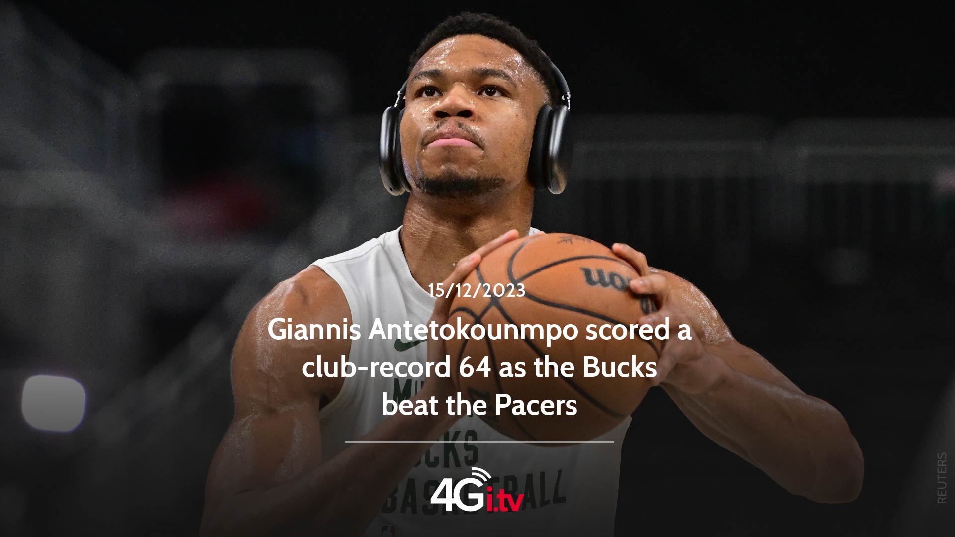 Подробнее о статье Giannis Antetokounmpo scored a club-record 64 as the Bucks beat the Pacers