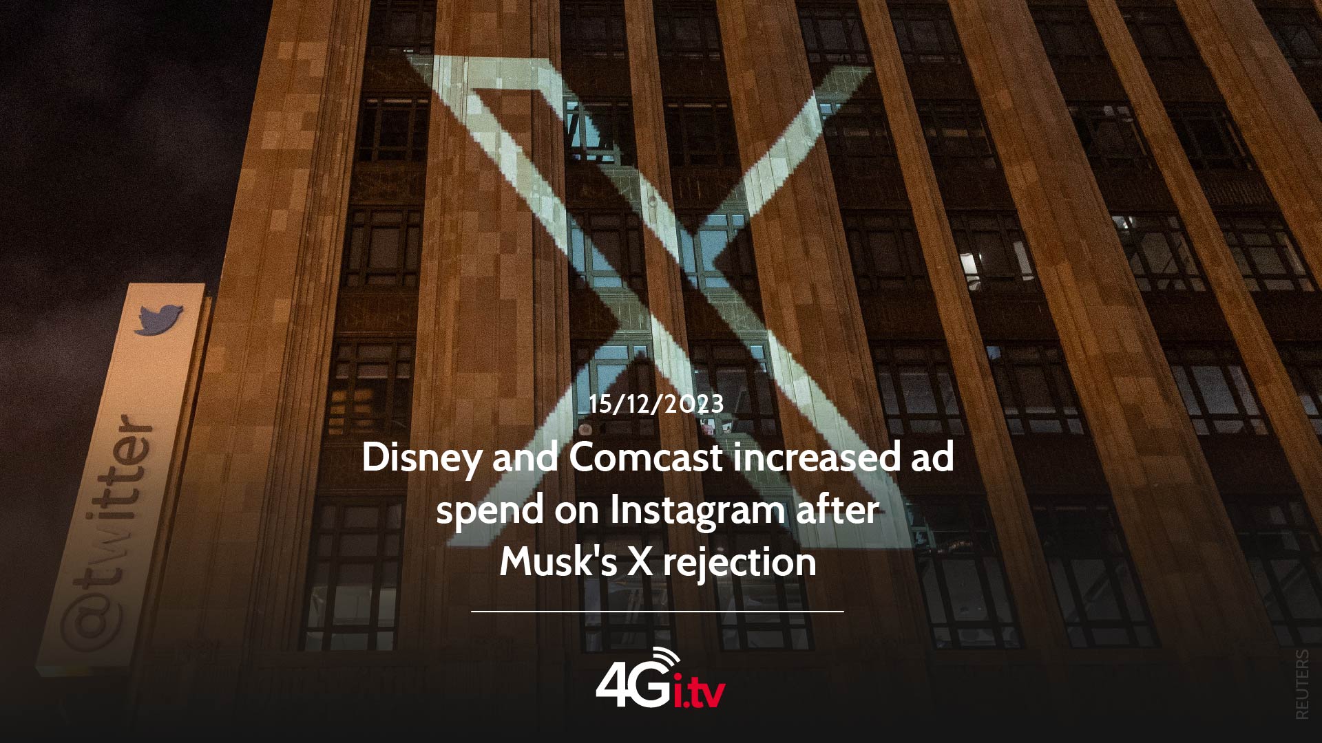 Подробнее о статье Disney and Comcast increased ad spend on Instagram after Musk’s X rejection