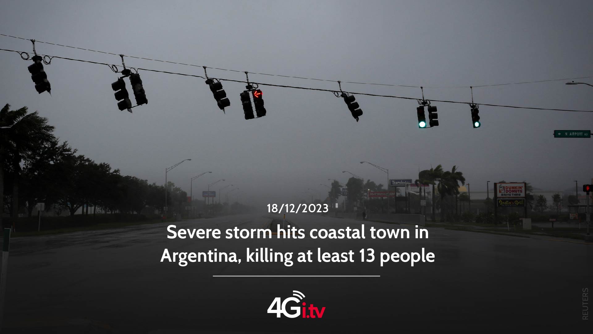 Read more about the article Severe storm hits coastal town in Argentina, killing at least 13 people