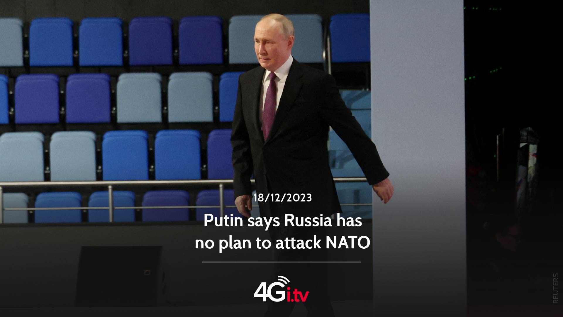 Read more about the article Putin says Russia has no plan to attack NATO
