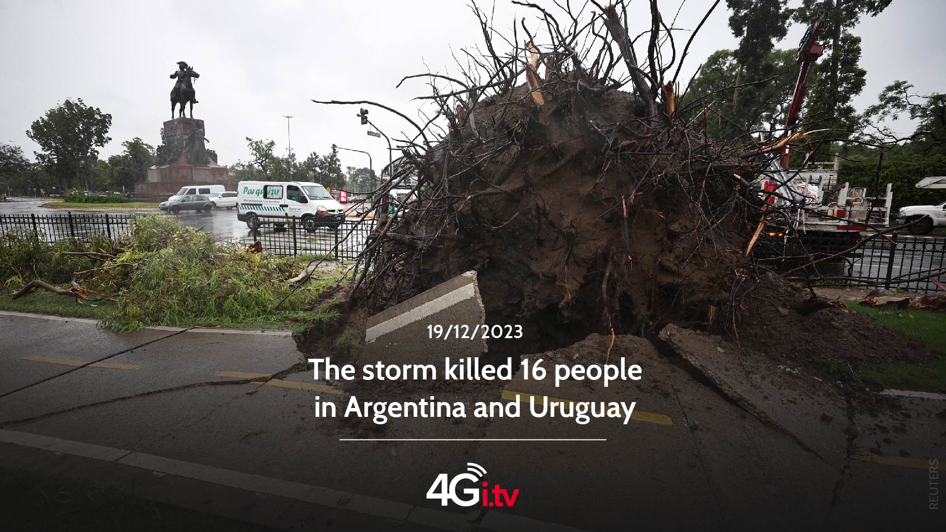 Lesen Sie mehr über den Artikel A storm killed 16 people in Argentina and Uruguay
