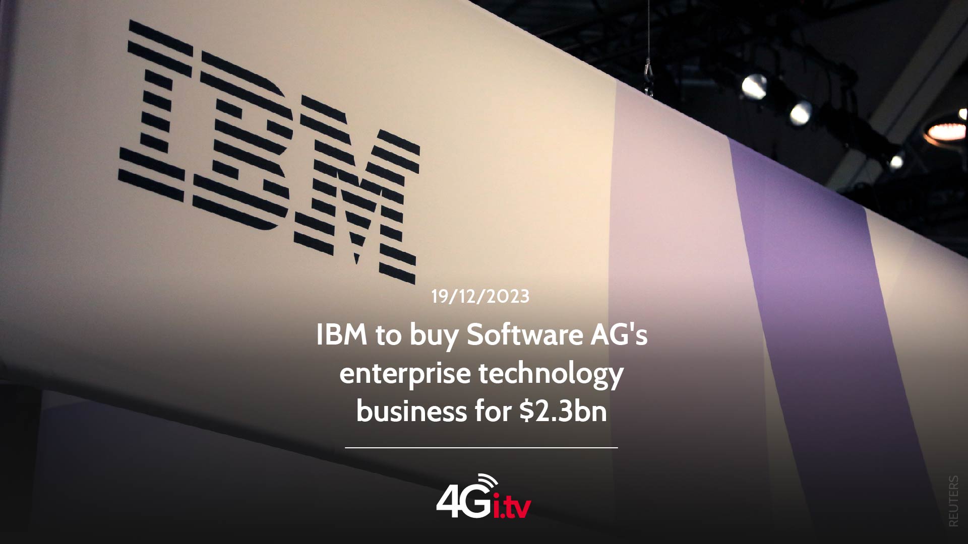 Read more about the article IBM to buy Software AG’s enterprise technology business for $2.3bn