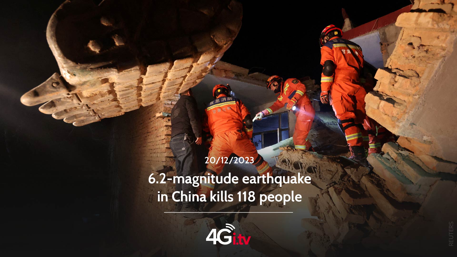 Lee más sobre el artículo 6.2-magnitude earthquake in China kills 118 people