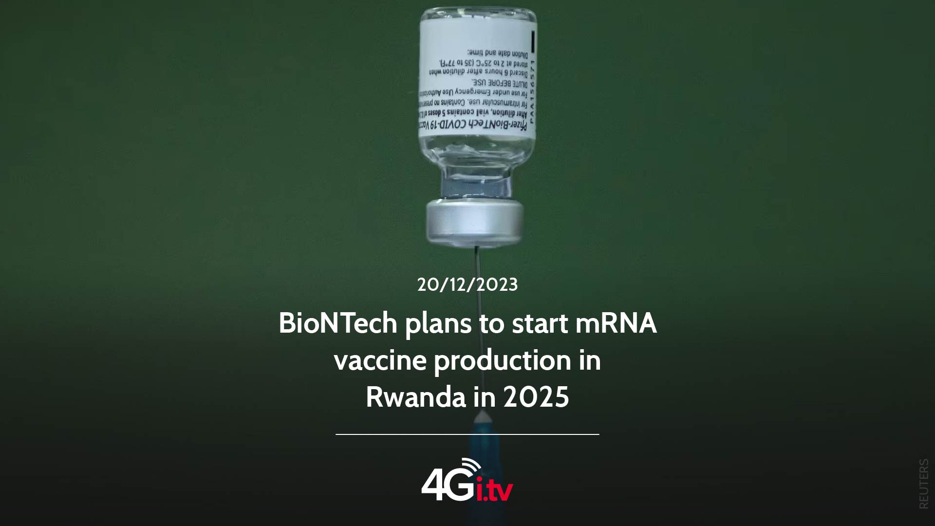 Lee más sobre el artículo BioNTech plans to start mRNA vaccine production in Rwanda in 2025