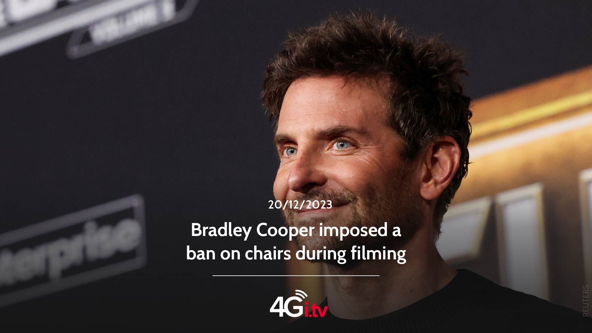 Lee más sobre el artículo Bradley Cooper imposed a ban on chairs during filming