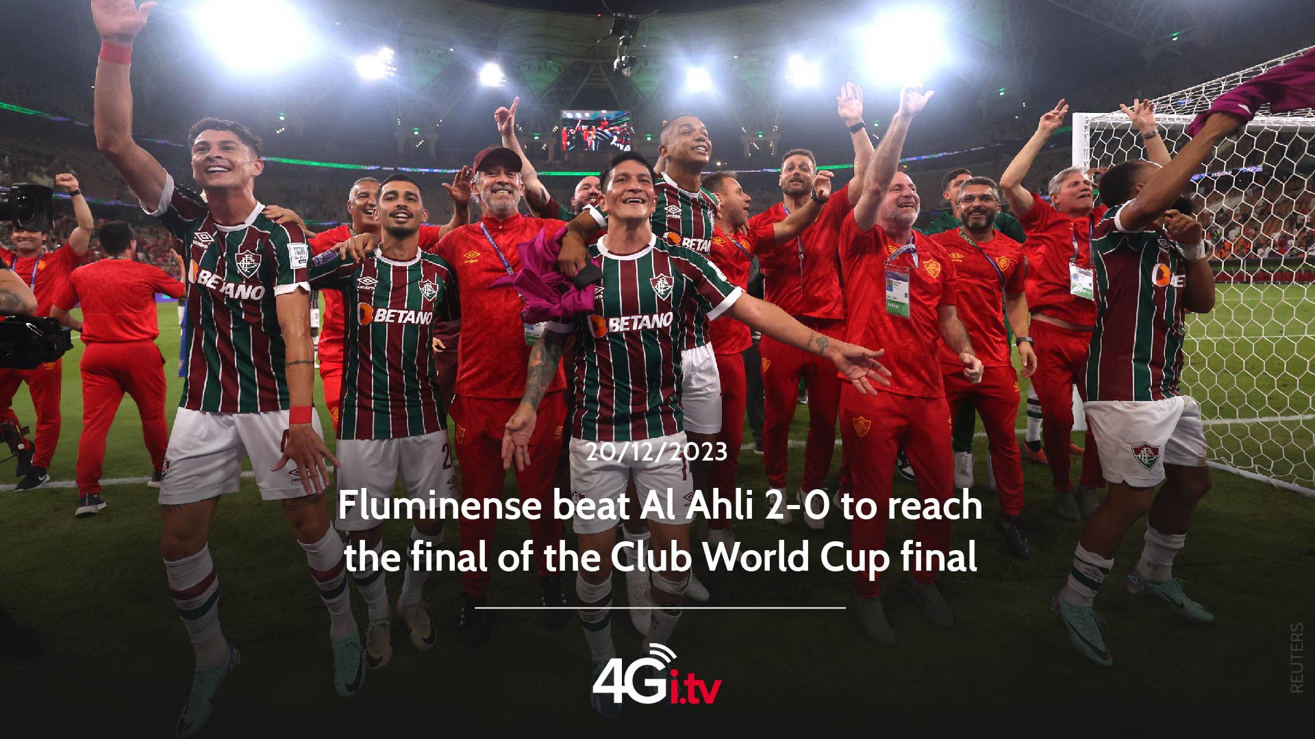 Read more about the article Fluminense beat Al Ahli 2-0 to reach the final of the Club World Cup final