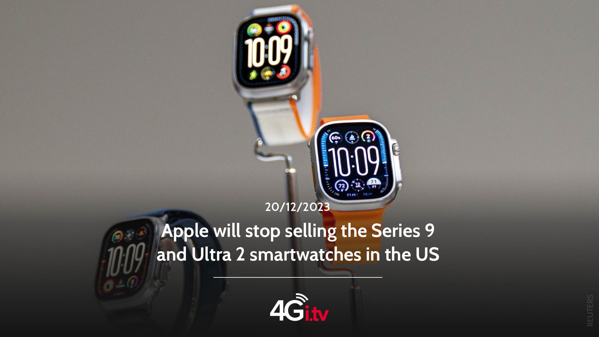 Read more about the article Apple will stop selling the Series 9 and Ultra 2 smartwatches in the US 