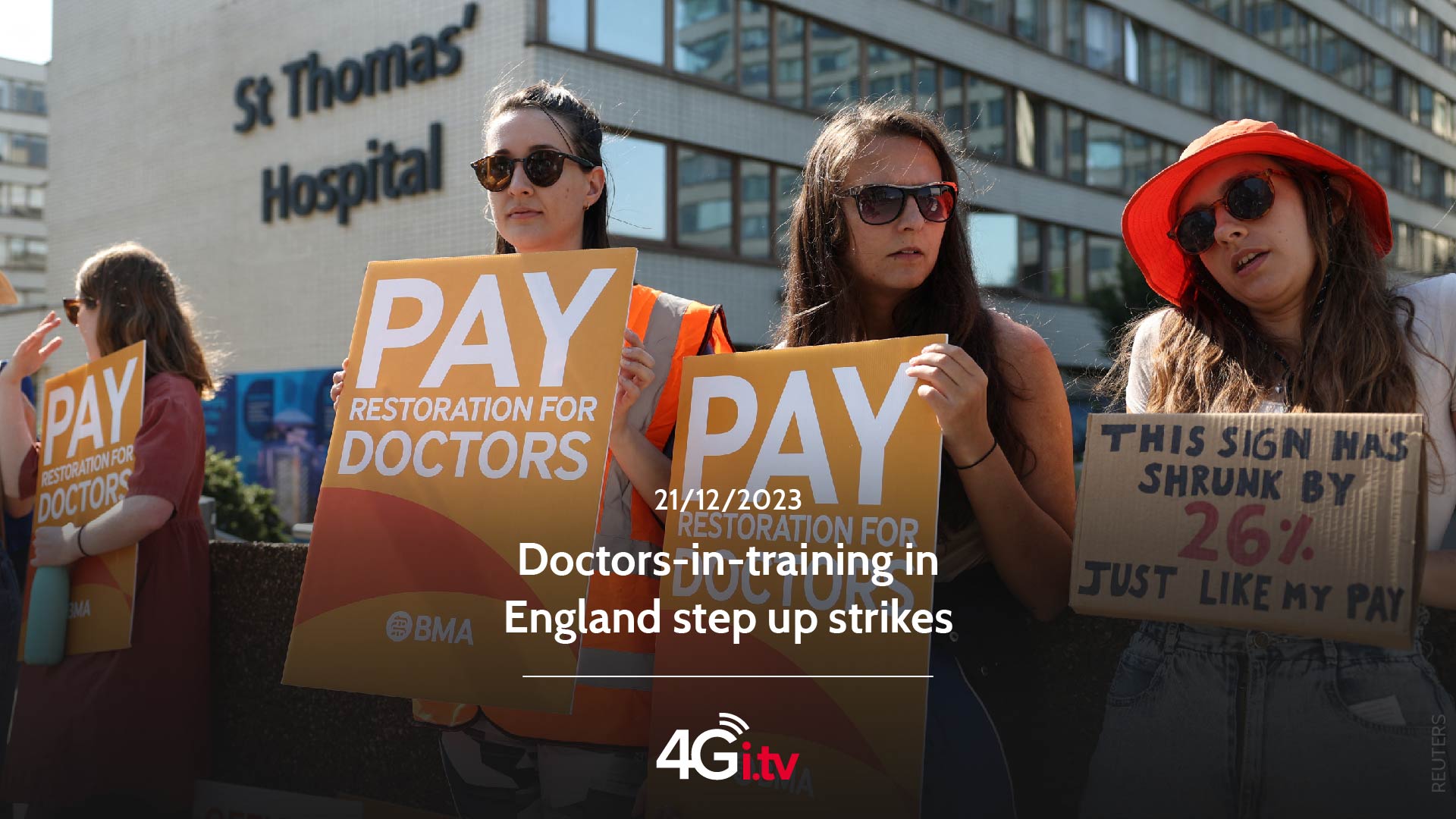 Read more about the article Doctors-in-training in England step up strikes