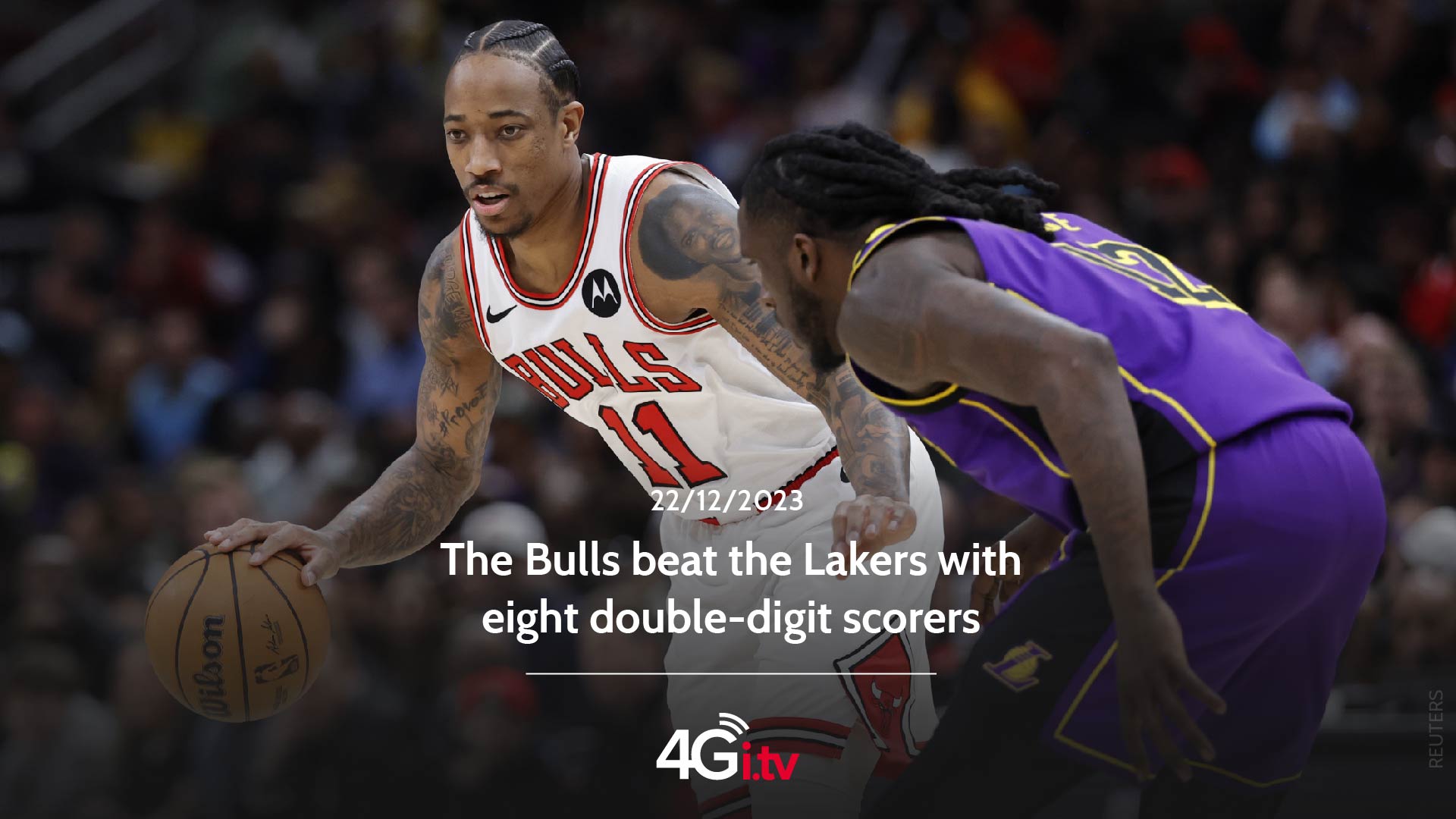 Lesen Sie mehr über den Artikel The Bulls beat the Lakers with eight double-digit scorers