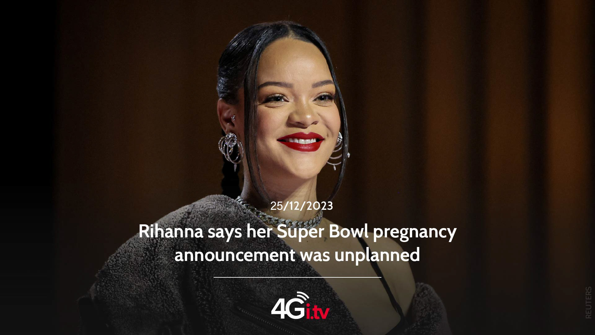 Lesen Sie mehr über den Artikel Rihanna says her Super Bowl pregnancy announcement was unplanned