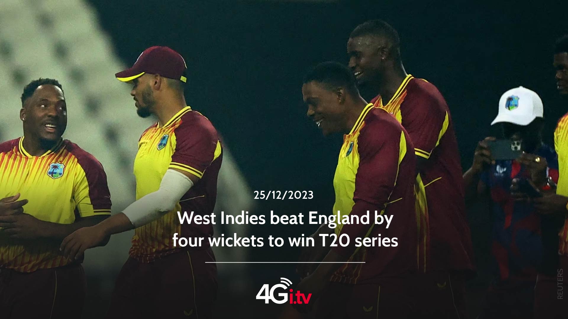 Read more about the article West Indies beat England by four wickets to win T20 series