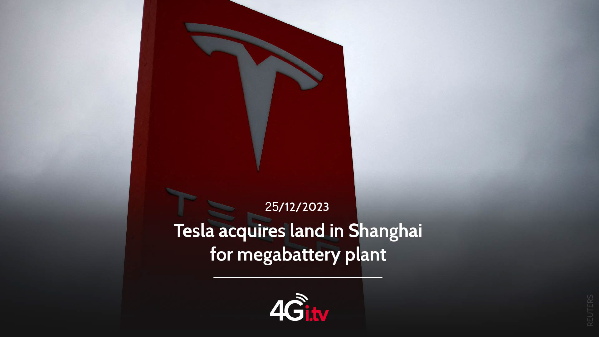 Read more about the article Tesla acquires land in Shanghai for megabattery plant