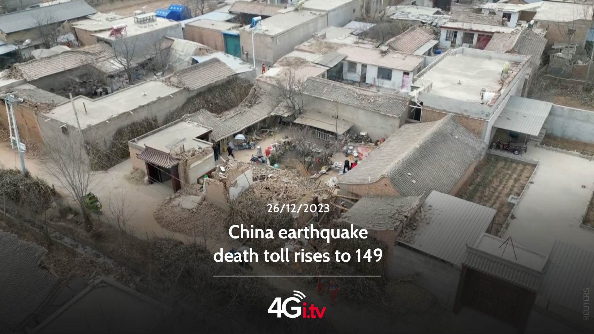Read more about the article China earthquake death toll rises to 149