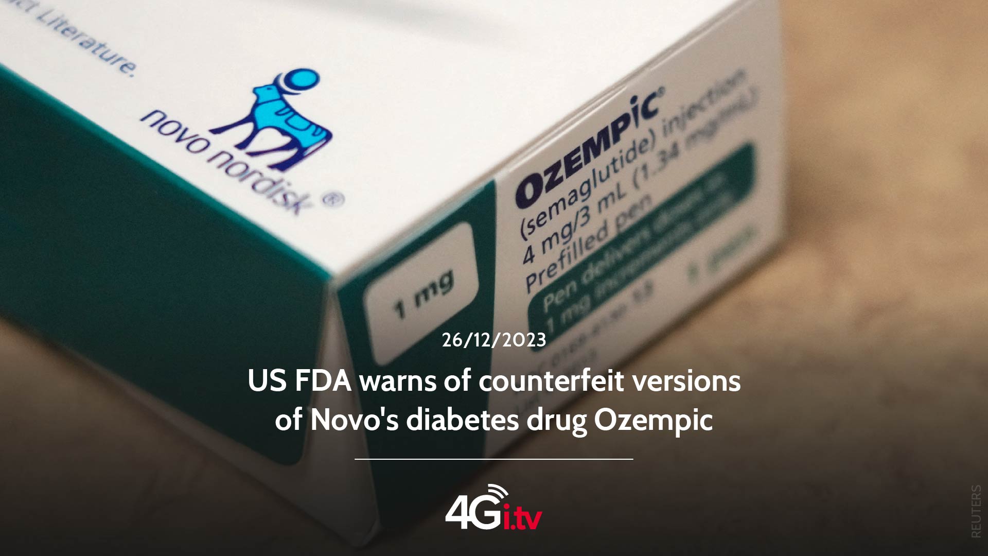 Read more about the article US FDA warns of counterfeit versions of Novo’s diabetes drug Ozempic