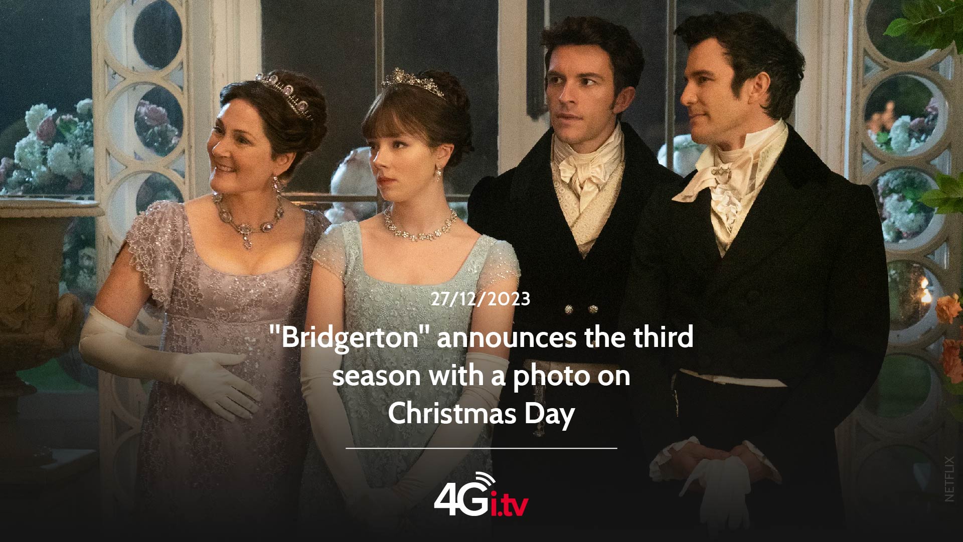 Lee más sobre el artículo “Bridgerton” announces the third season with a photo on Christmas Day