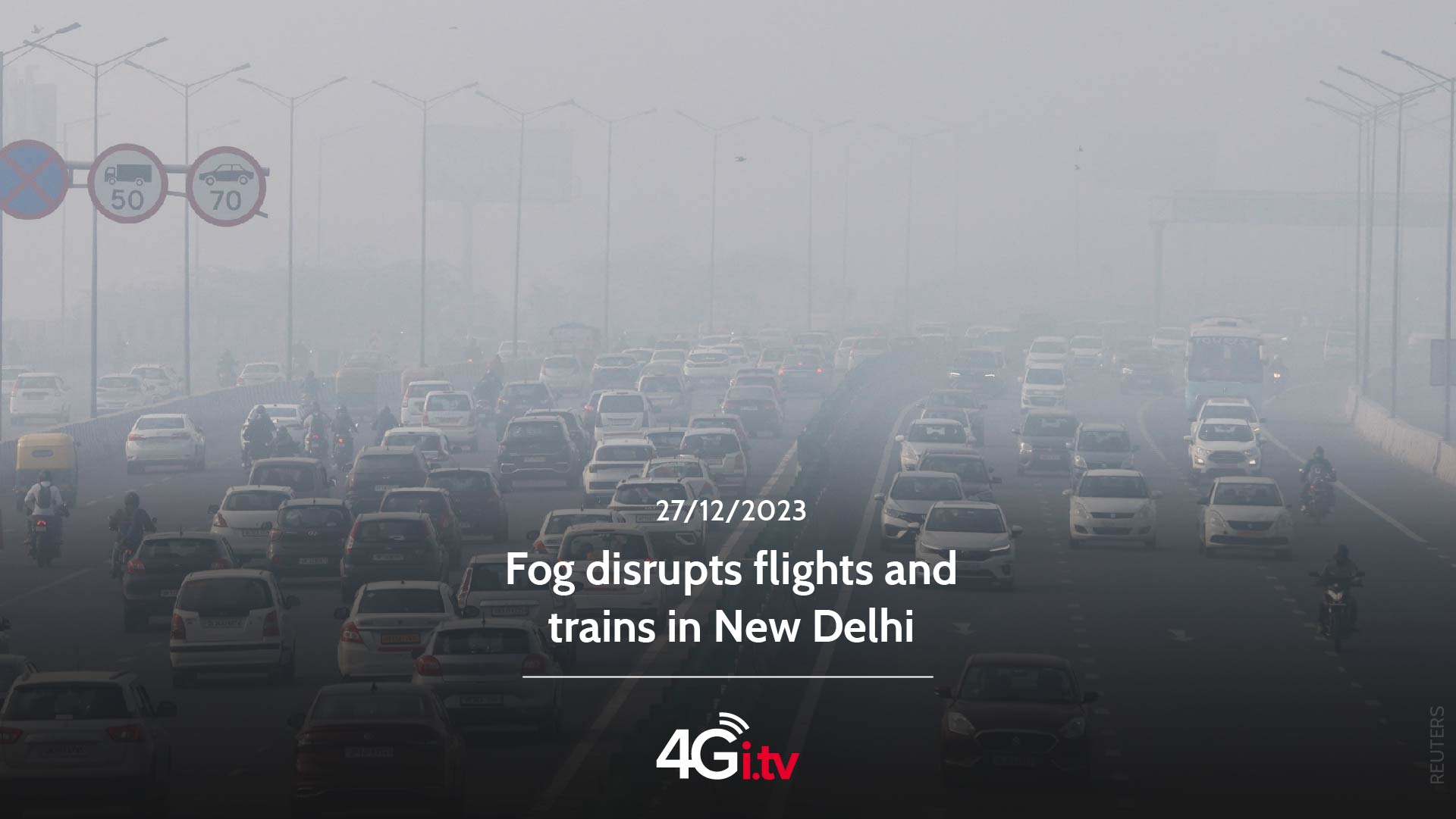 Lesen Sie mehr über den Artikel Fog disrupts flights and trains in New Delhi