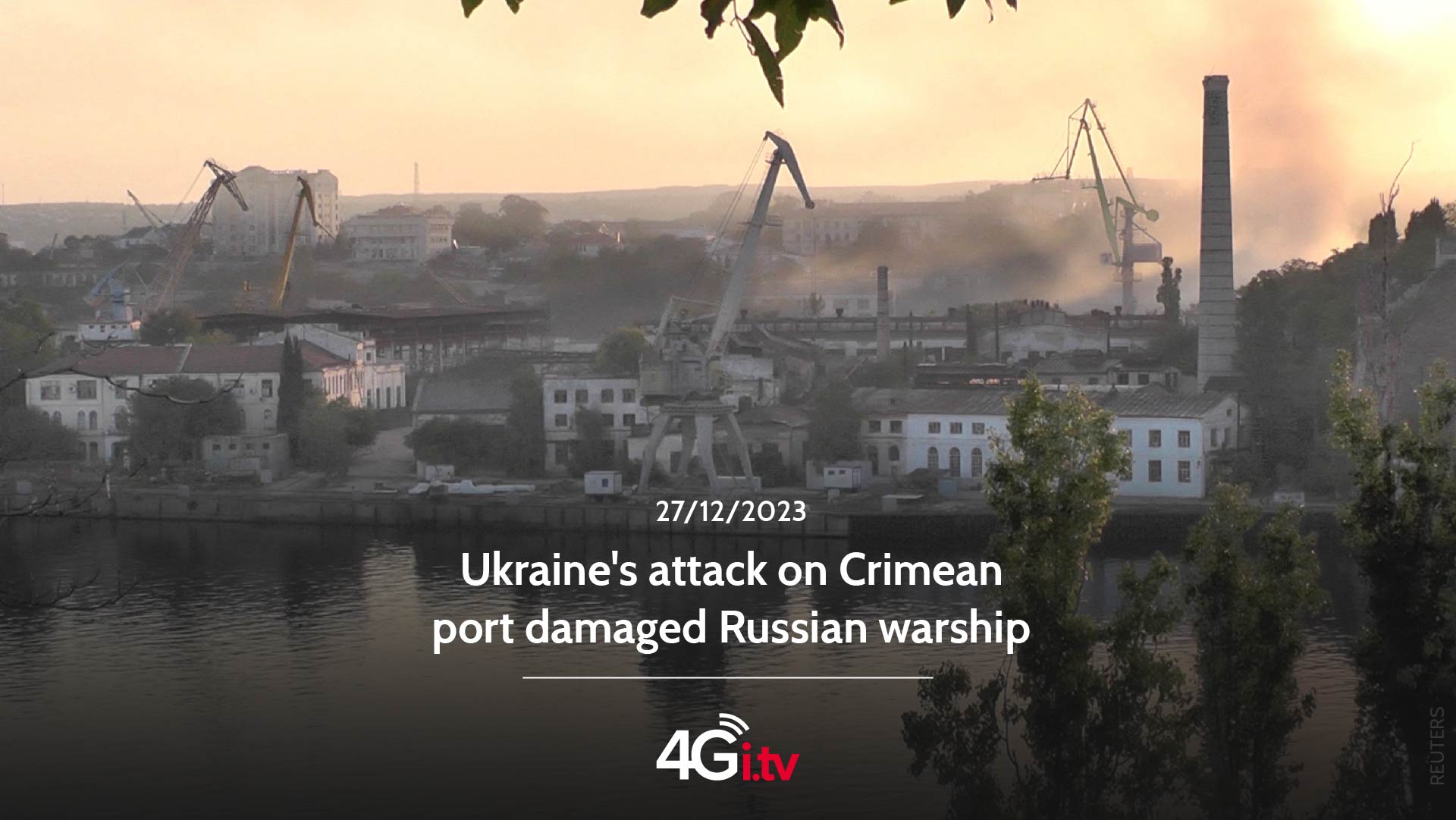 Read more about the article Ukraine’s attack on Crimean port damaged Russian warship