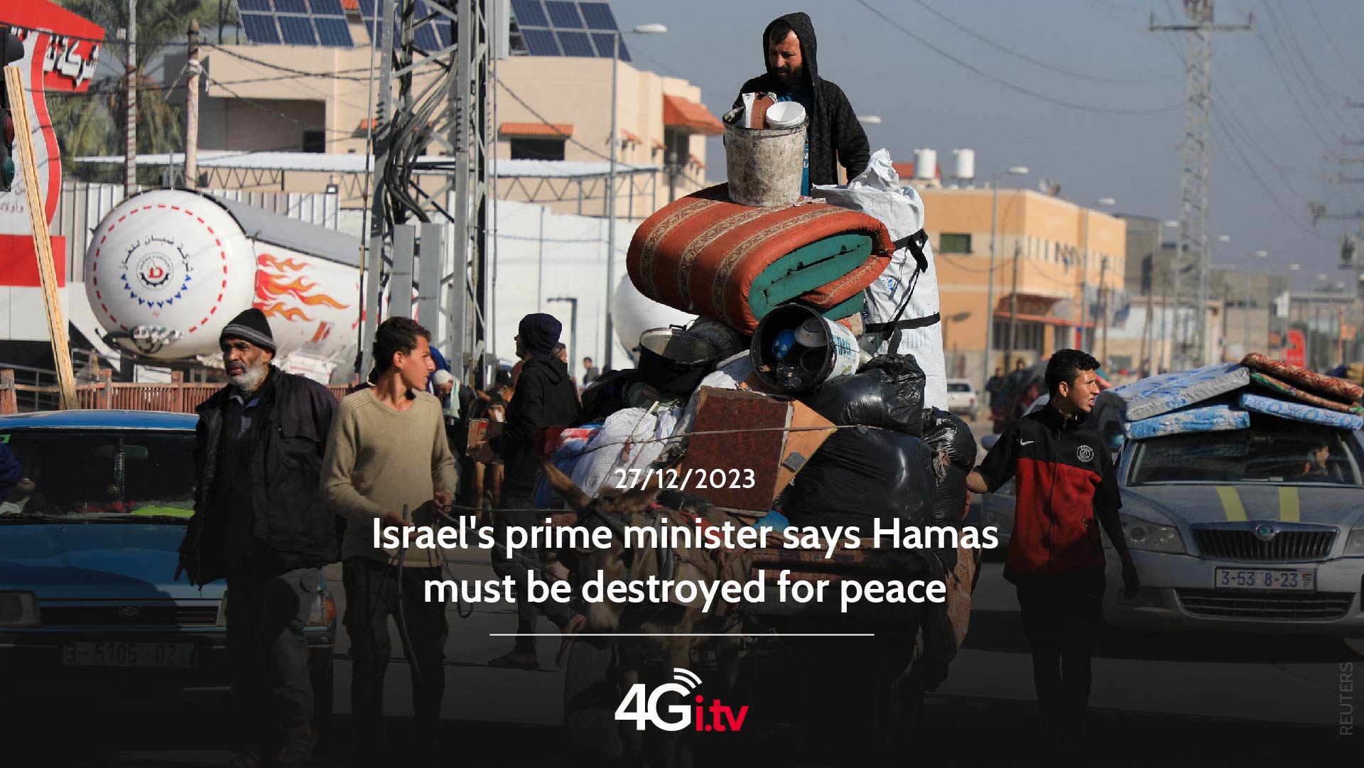 Read more about the article Israel’s prime minister says Hamas must be destroyed for peace