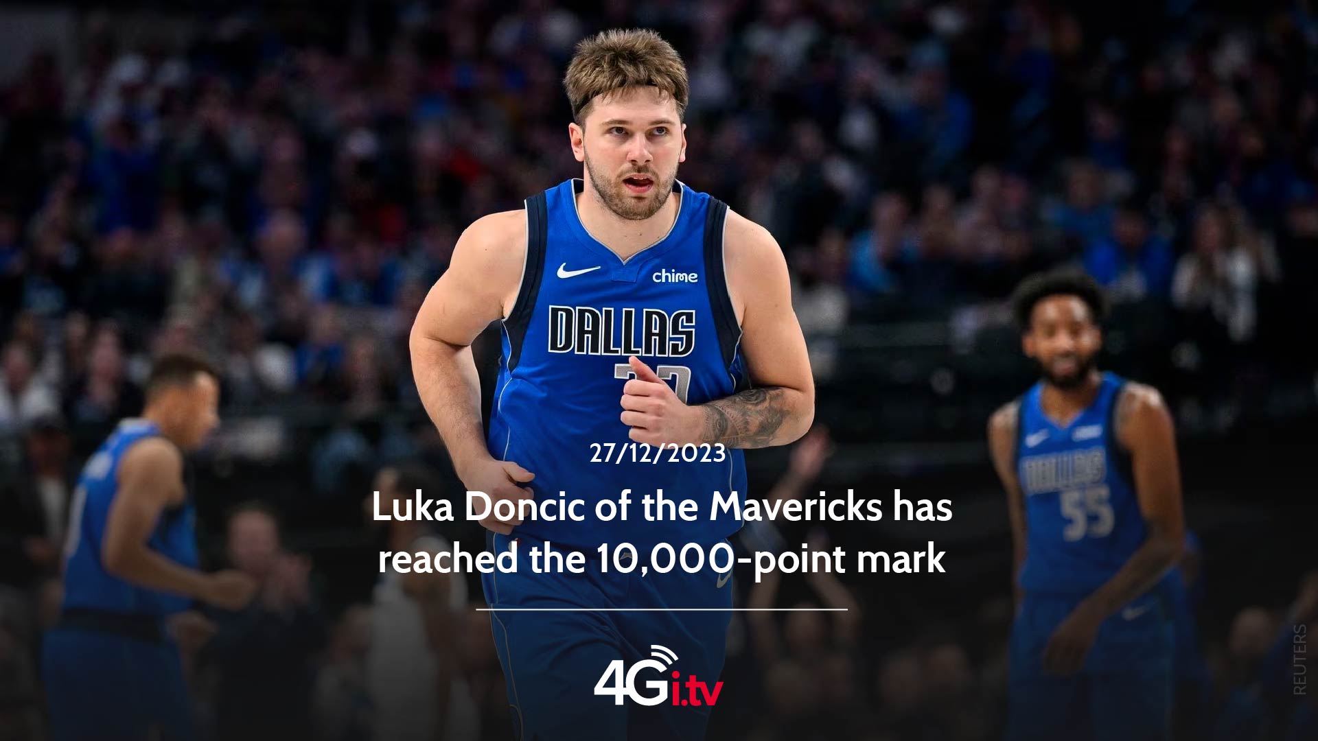 Read more about the article Luka Doncic of the Mavericks has reached the 10,000-point mark