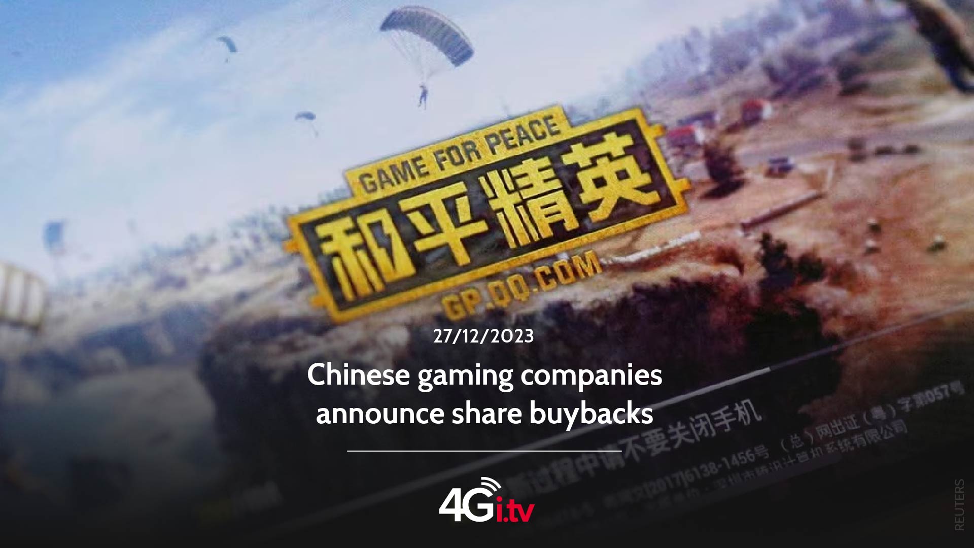 Read more about the article Chinese gaming companies announce share buybacks