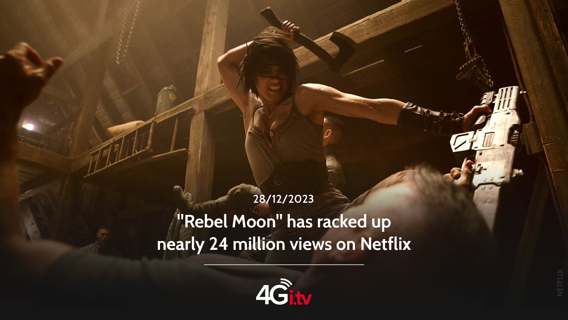 Подробнее о статье “Rebel Moon” has racked up nearly 24 million views on Netflix