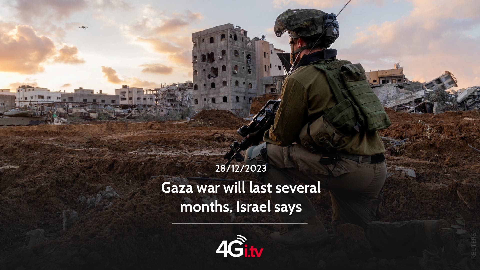 Read more about the article Gaza war will last several months, Israel says