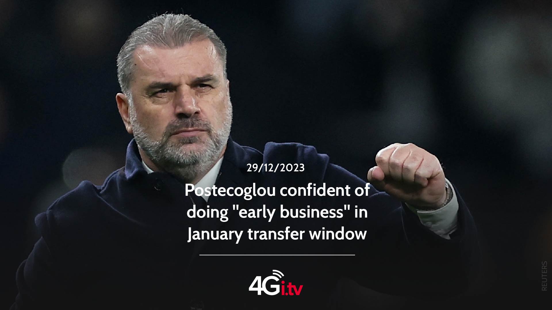 Подробнее о статье Postecoglou confident of doing “early business” in January transfer window