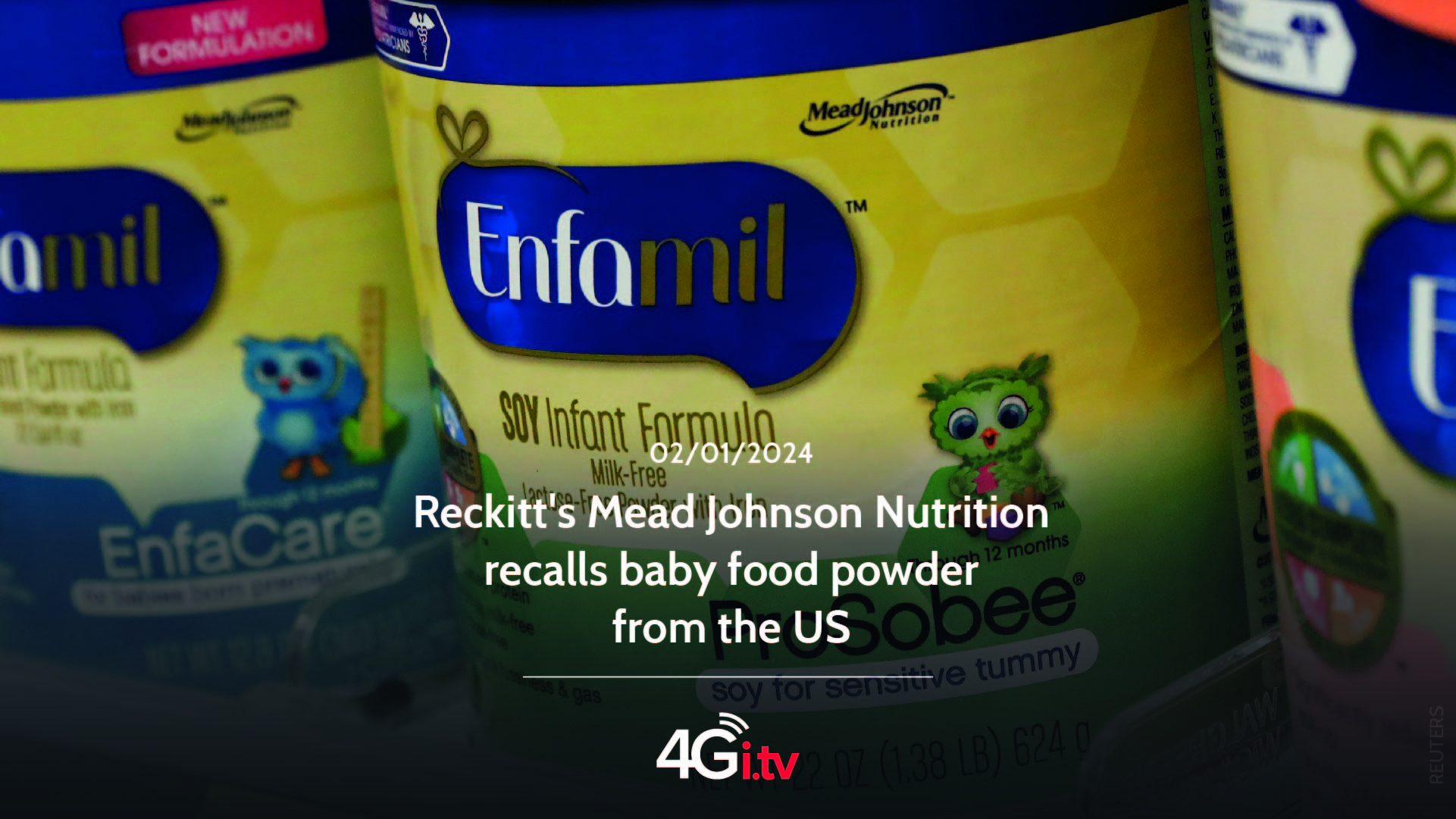 Read more about the article Reckitt’s Mead Johnson Nutrition recalls baby food powder from the US