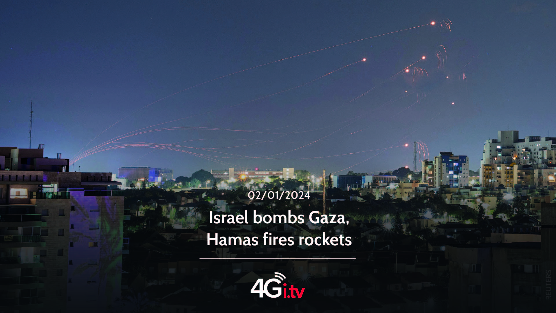 Read more about the article Israel bombs Gaza, Hamas fires rockets