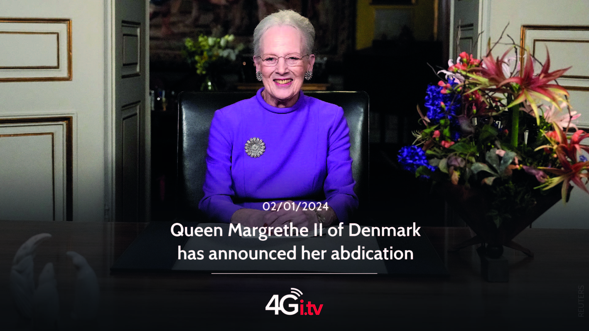 Read more about the article Queen Margrethe II of Denmark has announced her abdication