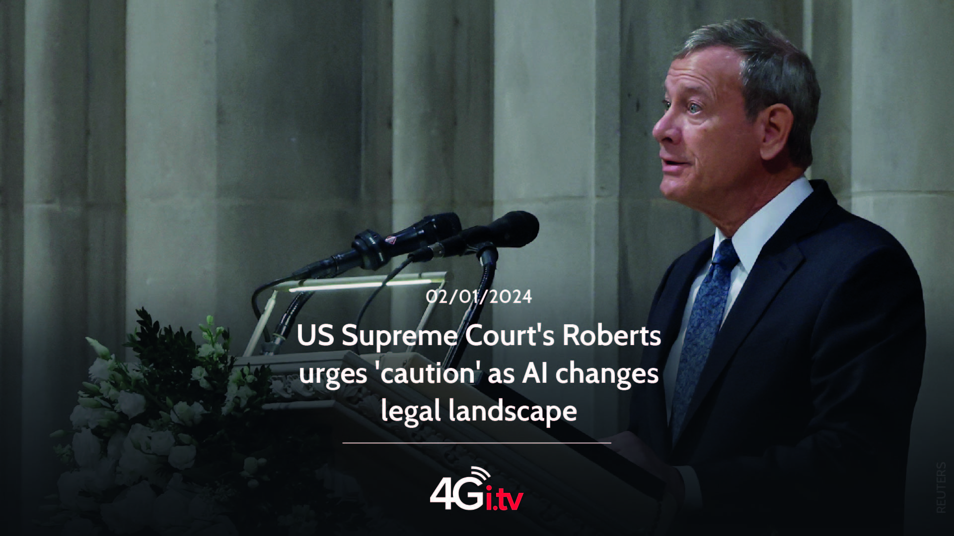 Read more about the article US Supreme Court’s Roberts urges ‘caution’ as AI changes legal landscape