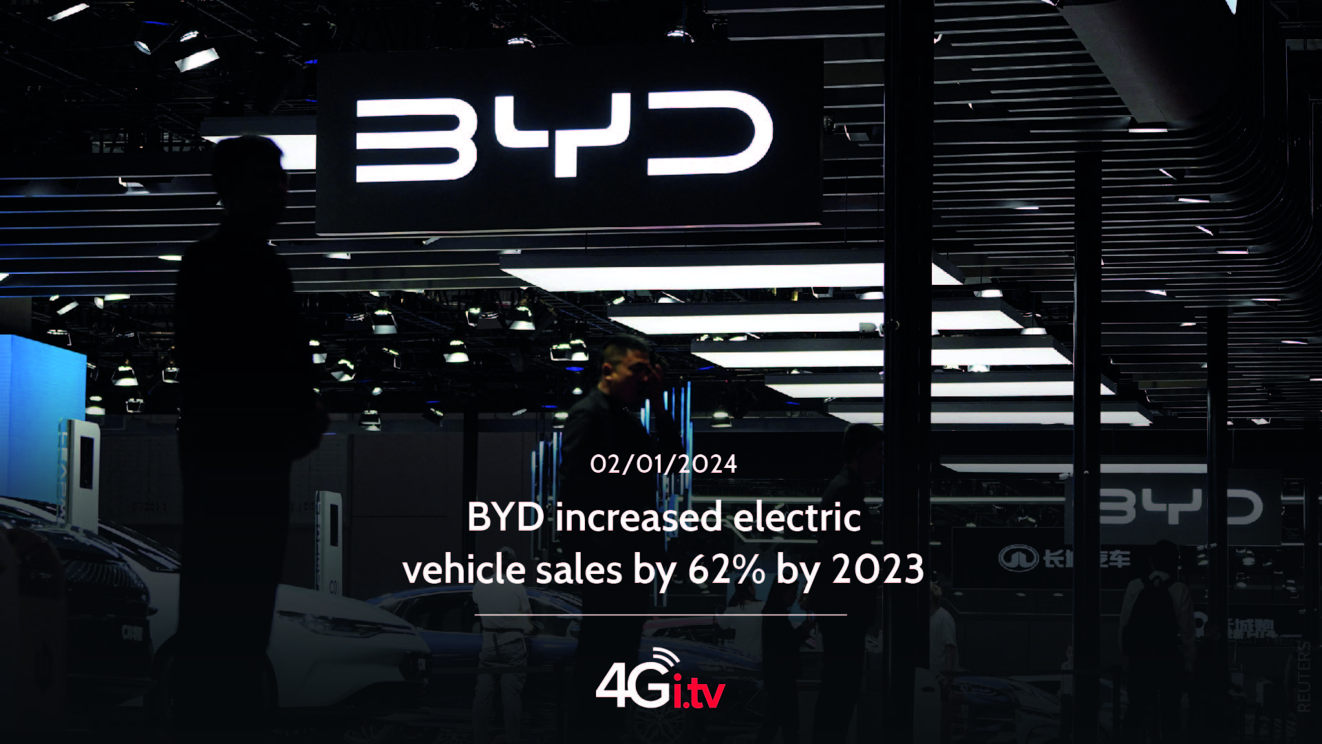 Read more about the article BYD increased electric vehicle sales by 62% by 2023