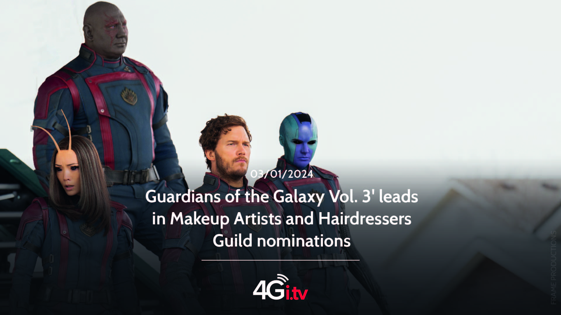 Read more about the article Guardians of the Galaxy Vol. 3′ leads in Makeup Artists and Hairdressers Guild nominations 