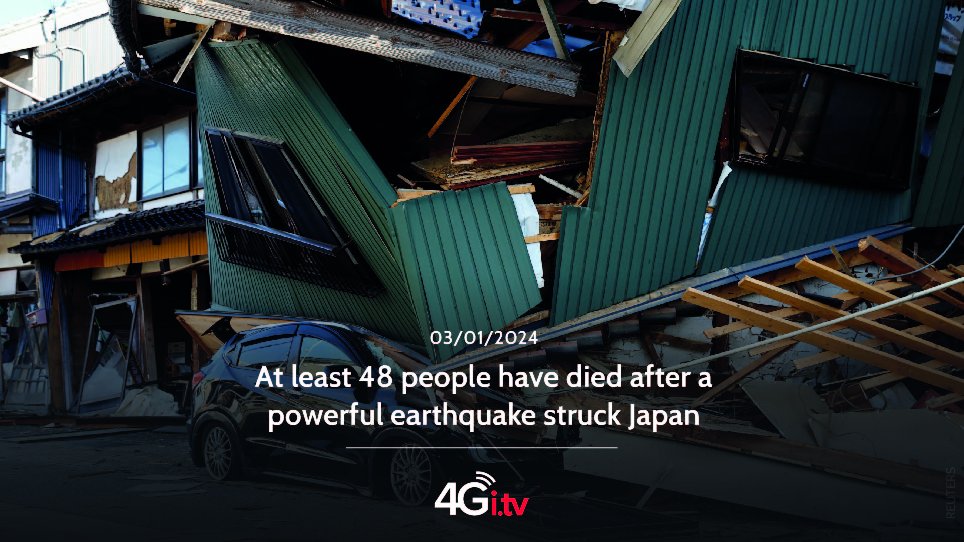 Lesen Sie mehr über den Artikel At least 48 people have died after a powerful earthquake struck Japan