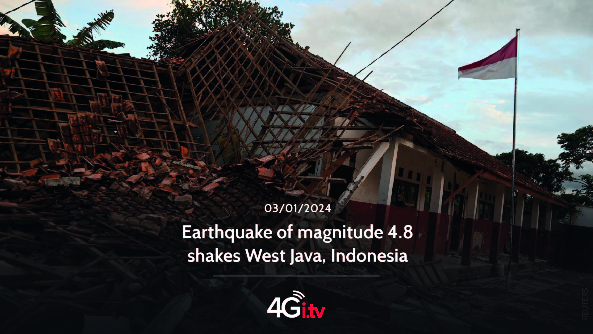 Lesen Sie mehr über den Artikel Earthquake of magnitude 4.8 shakes West Java, Indonesia