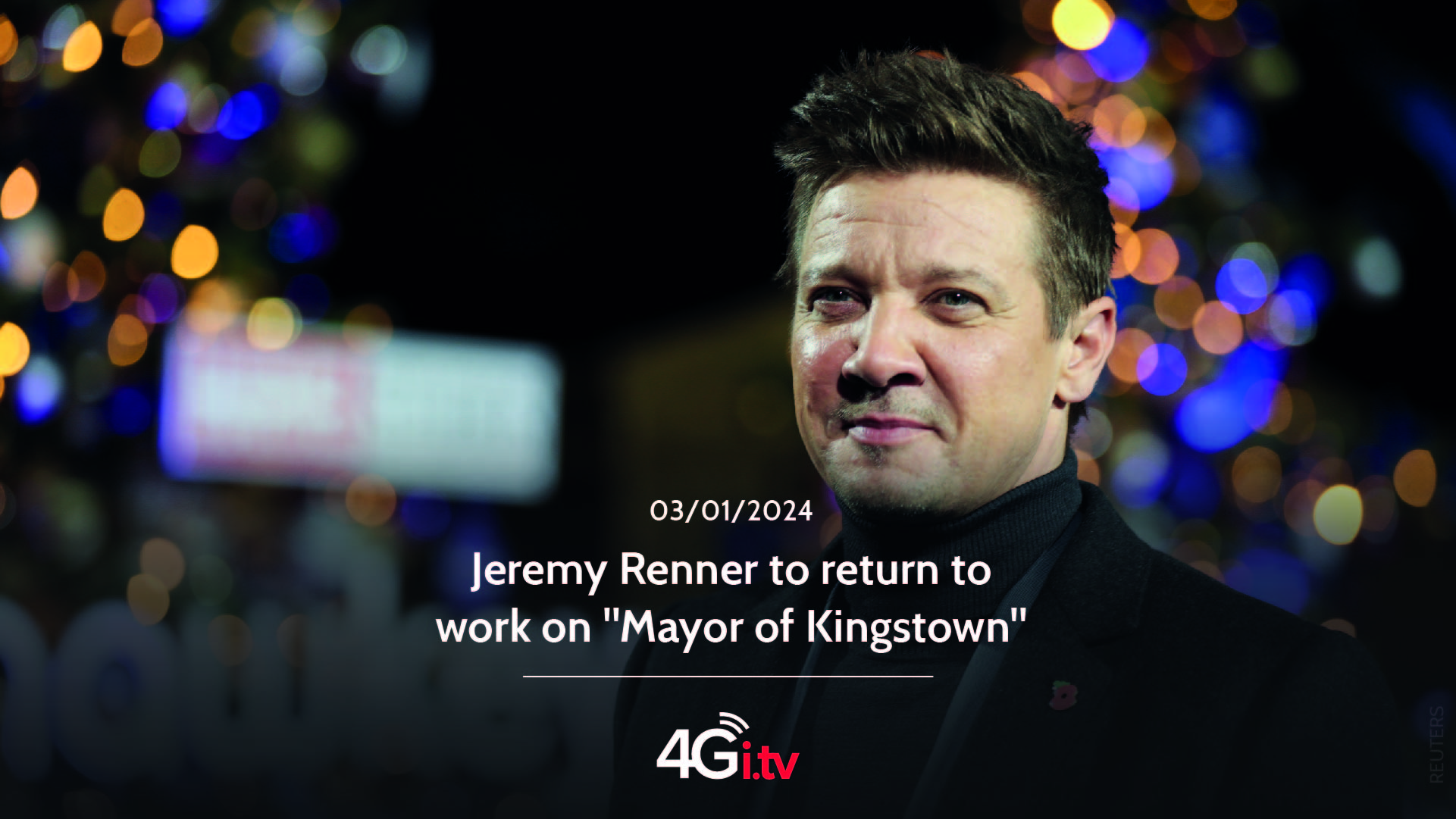 Lesen Sie mehr über den Artikel Jeremy Renner to return to work on “Mayor of Kingstown”