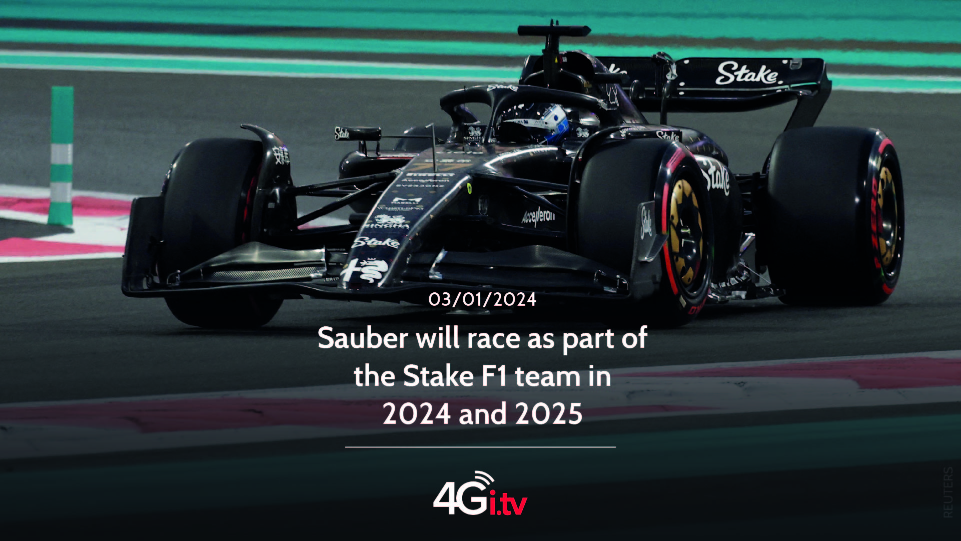 Read more about the article Sauber will race as part of the Stake F1 team in 2024 and 2025