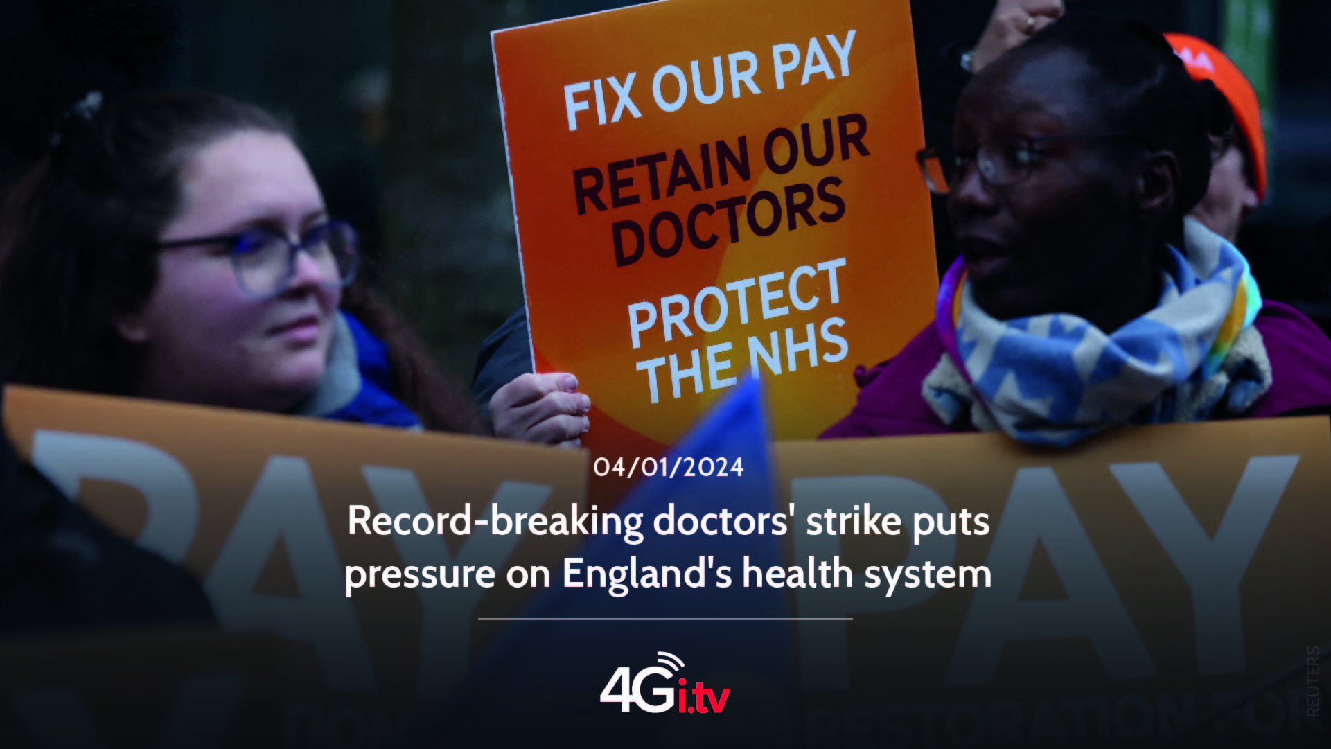 Read more about the article Record-breaking doctors’ strike puts pressure on England’s health system