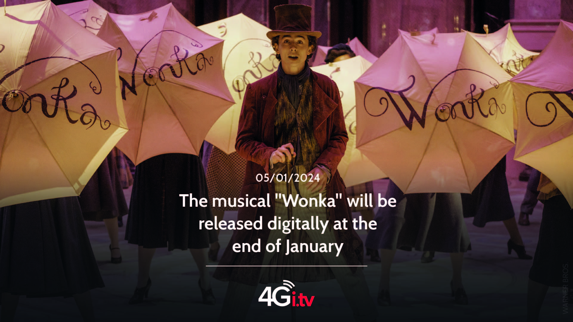Lee más sobre el artículo The musical “Wonka” will be released digitally at the end of January