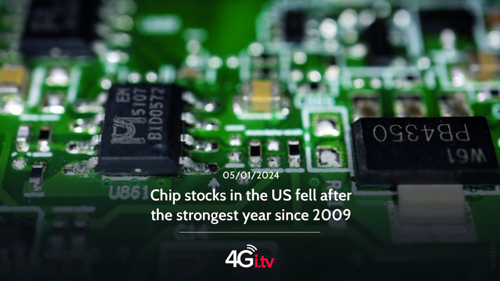 Read more about the article Chip stocks in the US fell after the strongest year since 2009