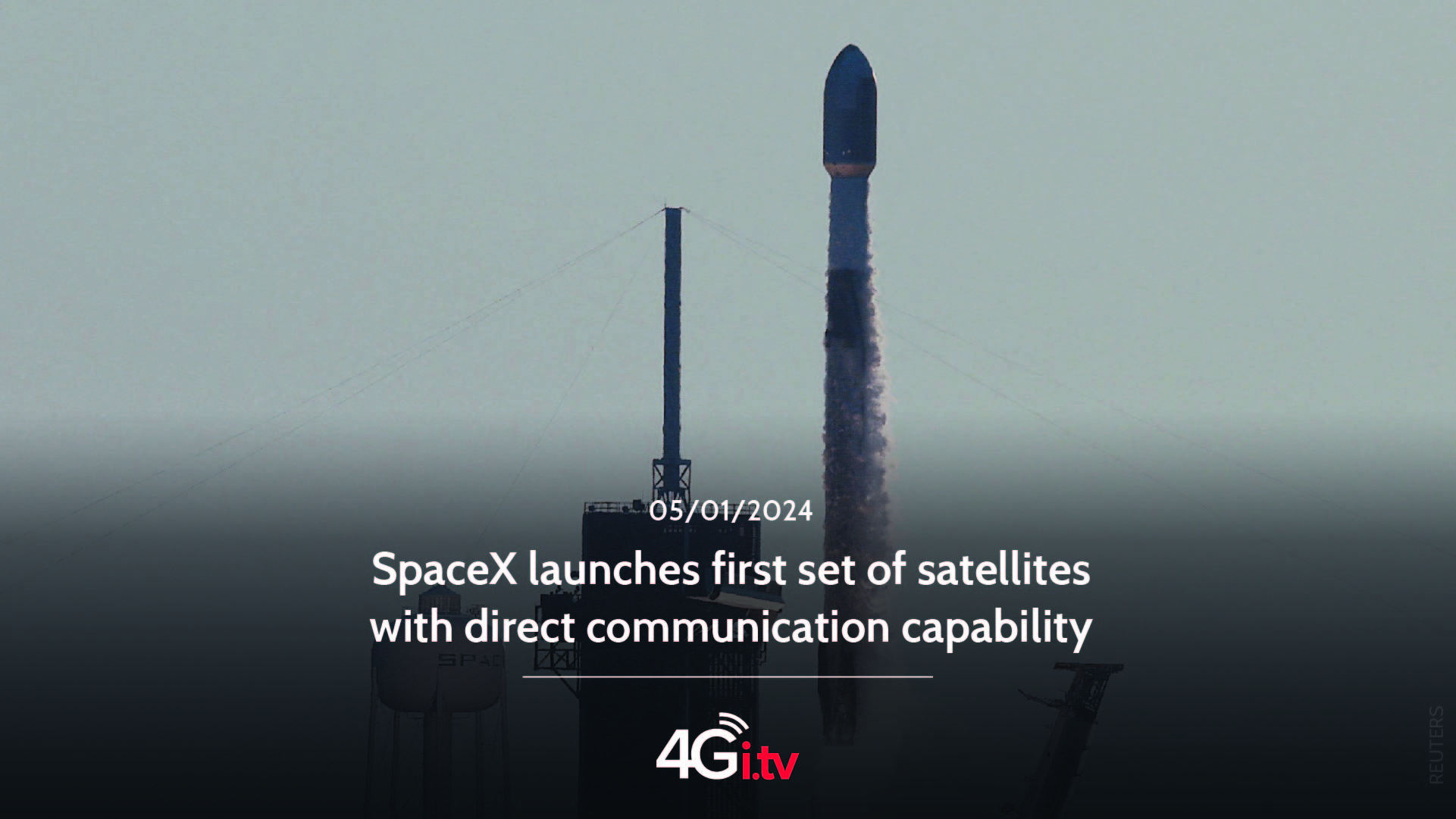 Read more about the article SpaceX launches first set of satellites with direct communication capability