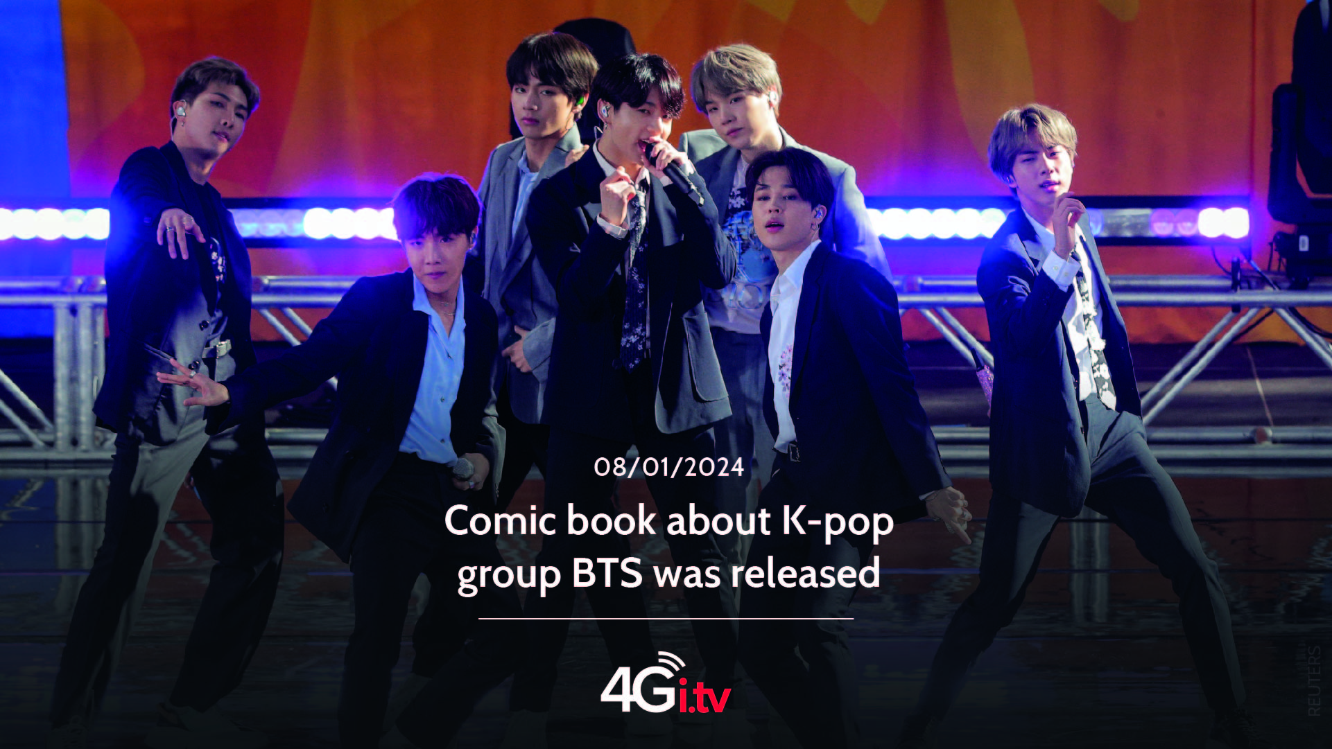 Подробнее о статье Comic book about K-pop group BTS was released