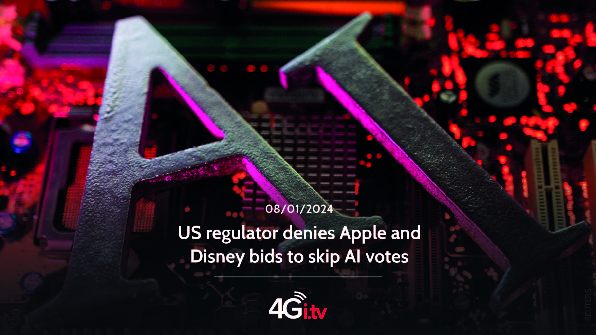 Read more about the article US regulator denies Apple and Disney bids to skip AI votes 