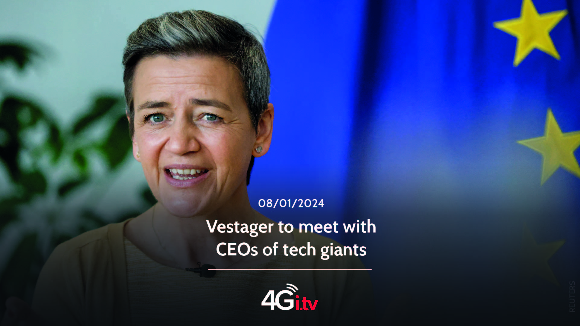 Read more about the article Vestager to meet with CEOs of tech giants